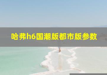 哈弗h6国潮版都市版参数